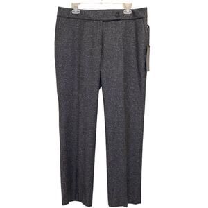 New‎ SEMANTIKS Black & White Tweed Trouser Dress Pants Size 14
